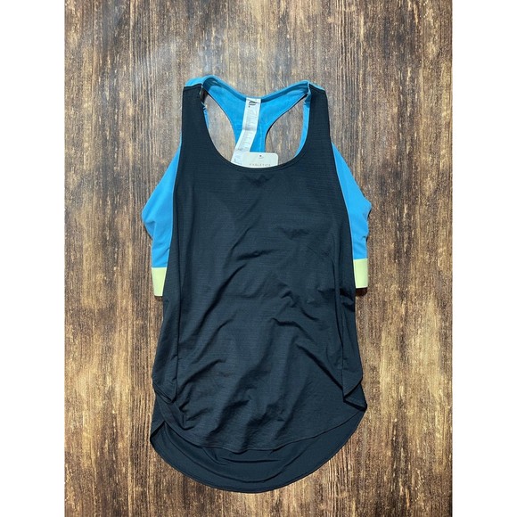 NWT Fabletics Women’s Razorback Tank built in bra size LARGE - Picture 1 of 2